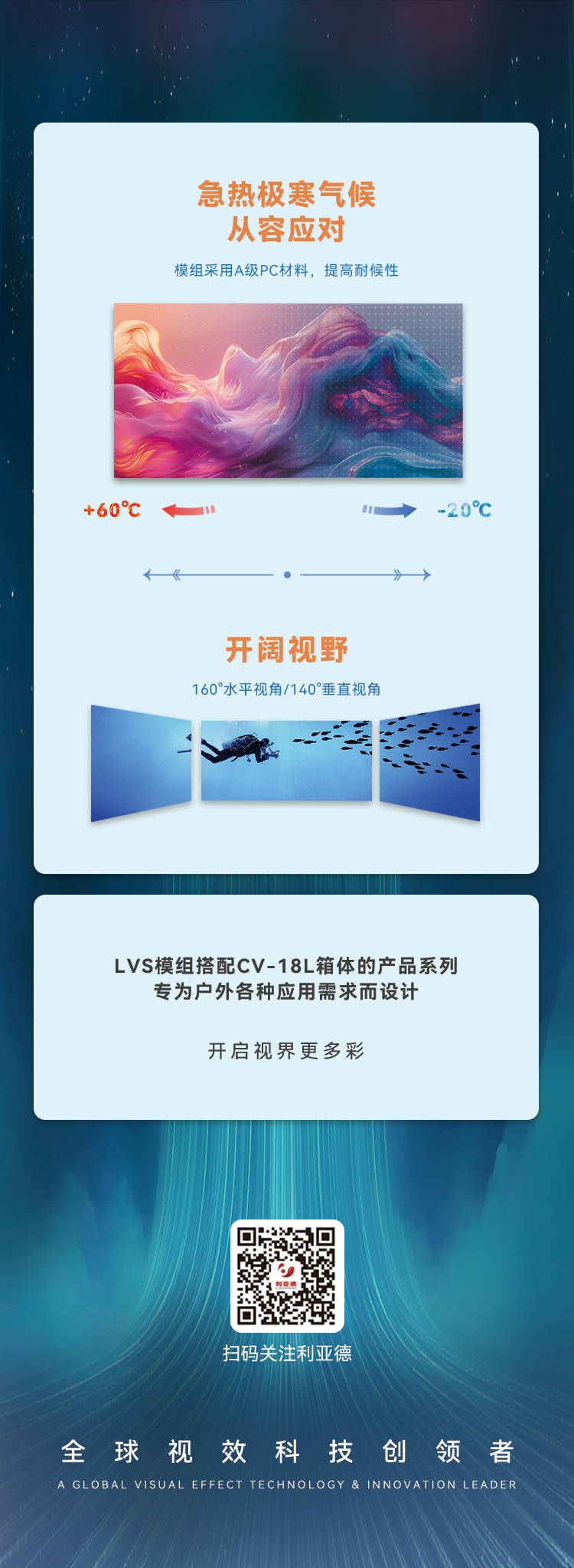 平博高质量户外全彩显示产品：LVS系列与CV-18L系列