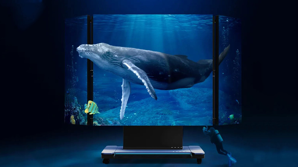  一图读懂平博135"升降折叠一体机